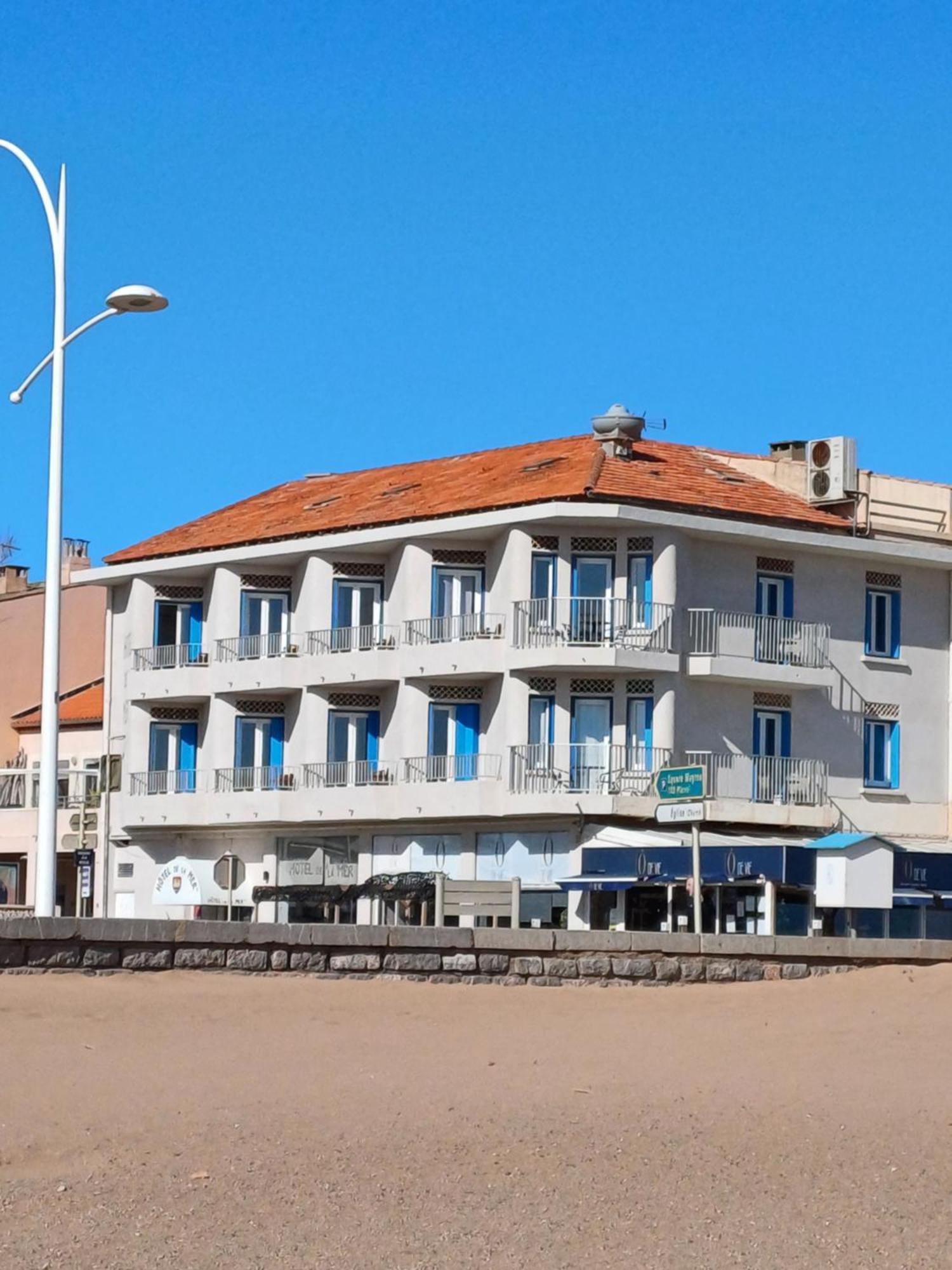 Hotel De La Mer Valras-Plage Esterno foto