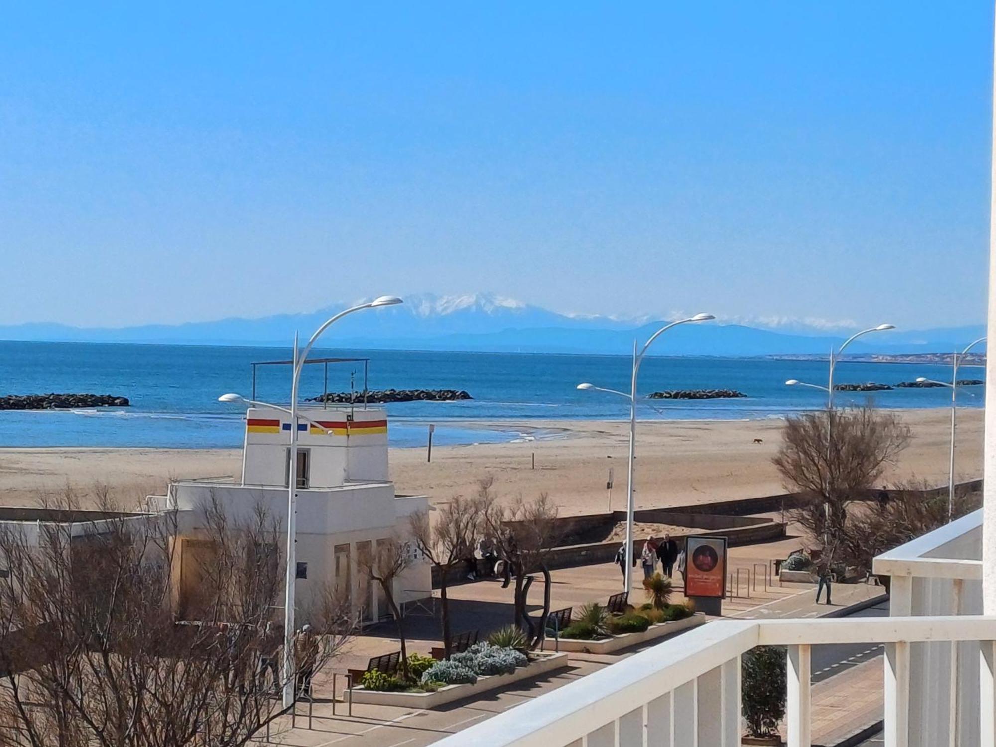 Hotel De La Mer Valras-Plage Esterno foto