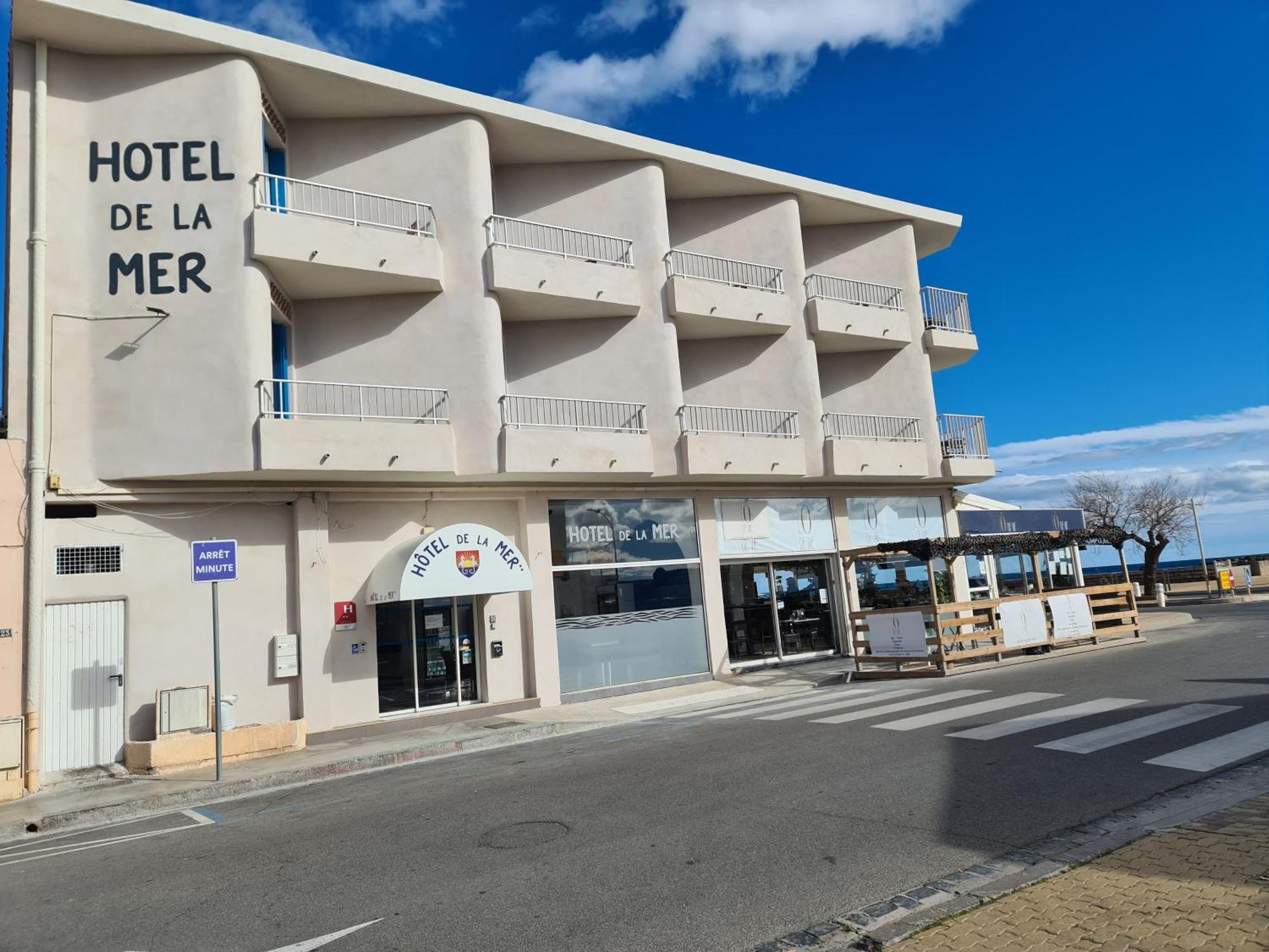 Hotel De La Mer Valras-Plage Esterno foto