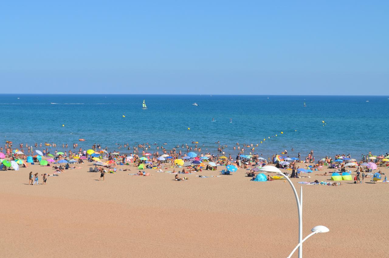 Hotel De La Mer Valras-Plage Esterno foto